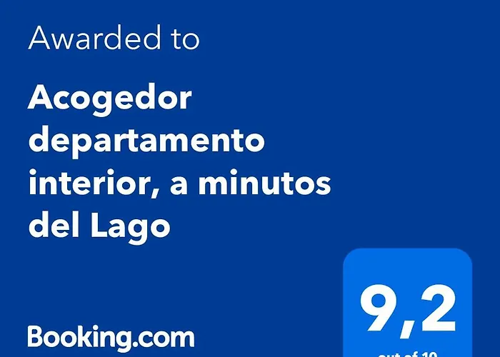 Acogedor Departamento Interior, A Minutos Del Lago